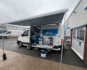 PCL Demo Van at Pirtek Preston